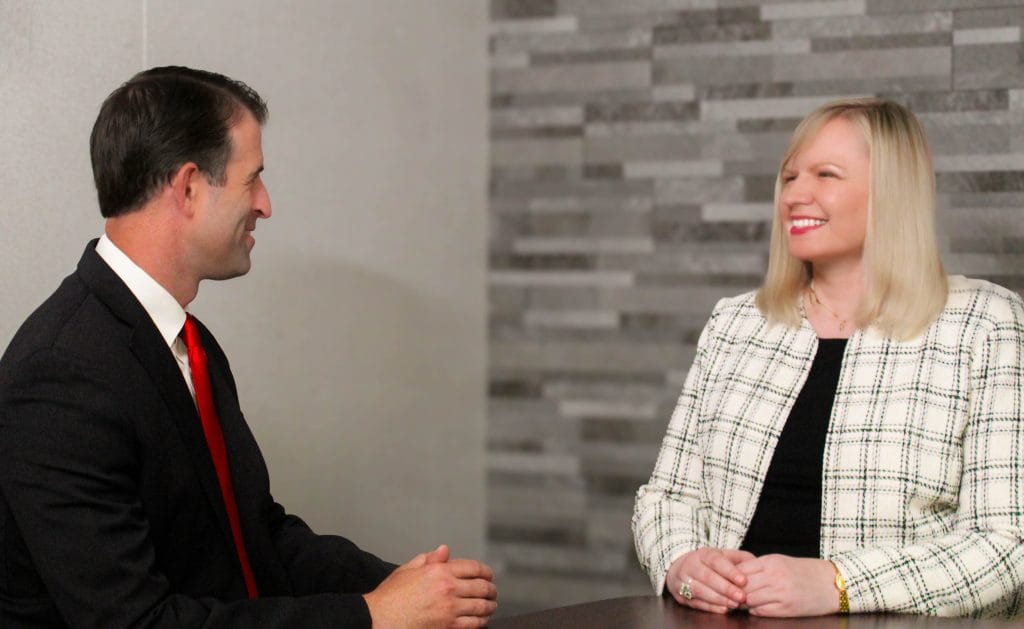 Bloomington-Normal family law attorneys Dustin Koth and Kristin Nieminski from Koth Gregory & Nieminski Law Firm, discussing family law client and alimony.